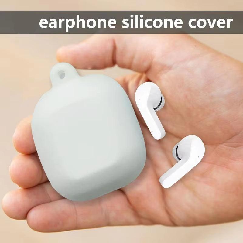 New T-6 Blutooth Earphone Protective Case Wireless Headphones Anti-Drop Protective Sleeve with Lanyard Headphone Accessories